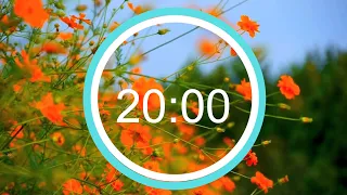 20 MINUTE TIMER FLOWERS SUMMER Themed