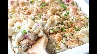 Tuna Macaroni Salad - Easy Pasta Salad Recipe | I Heart Recipes