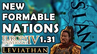 NEW Formable Nations in EU4 LEVIATHAN (EU4 1.31)