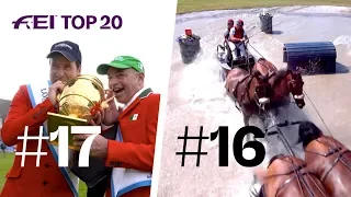 Mexico wins the Aga Khan Trophy & USA becomes Driving Champion | No. 17 & 16 | Top 20 moments 2018
