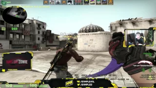 CSGO - S1mple playing FPL Dust 2