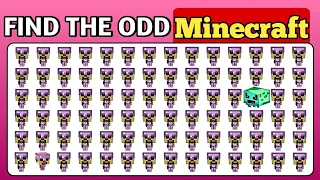 Find The ODD One Out | Emoji Quiz | Minecraft Edition!