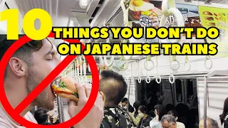 10 things you shouldn't do on a Japanese train/日本で電車に乗る時に気をつけたい10の事