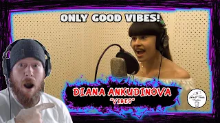 Diana Ankudinova (Диана Анкудинова) and Adam Ferello  - Vibes | AMERICAN RAPPER REACTION!