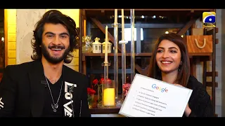 Haroon Kadwani & Kinza Hashmi Answer The 'Most Searched Questions on Google'