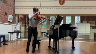 Hindemith: Sonata for Solo Viola, Op. 25 No. 1 (mvts 1 & 2) - Jamie Miles