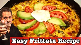 Easy Frittata Recipe | How to Make A Frittata Italian Egg Omelette