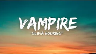 Olivia Rodrigo - Vampire (Lyrics)