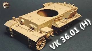 МОЙ любимый Танк из WoT. Подробная Сборка VK 36.01 (H) в 1/35 от RFM