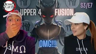 UPPER 4 IS A MENACE!! Demon Slayer Season 3 Episode 7 REACTION!