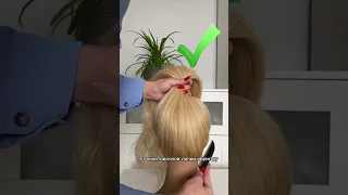 Все еще болят корни после высокого хвоста?Тогда это видео для тебя) #hair #прически #прическидлясебя