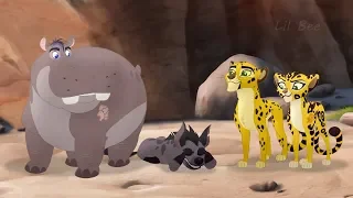 The Lion Guard: The Log Ride - Clip 1/2 - (Janja Scared of Lightning)
