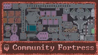 Dwarf Fortress - The Singed Castle | Community Forts (Interesting Volcano Build)