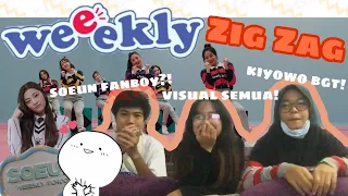 Weeekly(위클리) - Zig Zag [MV Reaction] KIYOWO BGT LAGUNYA BIKIN FANBOY GEMES!