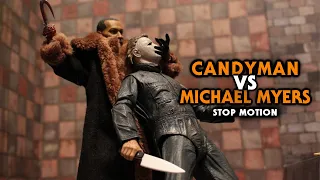 Candyman Vs Michael Myers Stop Motion