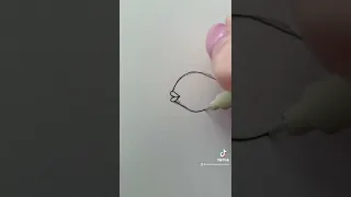 Fish drawing tutorial! 🐟 Newmoonprincess on tiktok #shorts