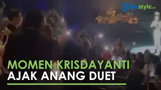 TERKEJUT! Istri Raul Lemos, Krisdayanti Ajak Anang Hermansyah Duet Lagu Cinta di Panggung