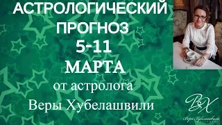 ☑️ГОРОСКОП  5 - 11 марта. ✳️УДАЧА ЮПИТЕРА! Кому же он подарит шанс?