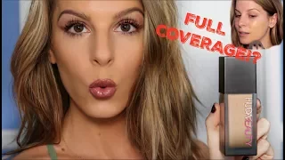 HUDA BEAUTY FAUX FILTER FOUNDATION REVIEW + ALL DAY WEAR TEST!!