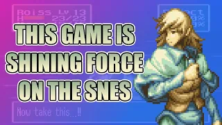 Feda: Emblem of Justice is basically Shining Force on the SNES - RPG Fortress