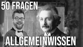 Es kann sich nur BLAMIERT WERDEN! | 50 Fragen Allgemeinwissen