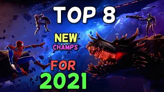 Top 8 New Champs For 2021 | God Tiers and Asgardians | Marvel Contest of Champions