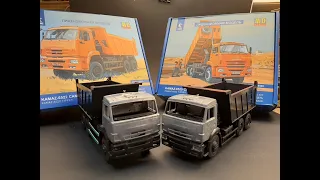 Обзор сборных моделей AVD: 1446AVD KAMAZ-6520 и 1448AVD KAMAZ-6522