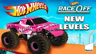 Hot Wheels Race Off - New Levels / Monster Trucks