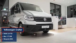 Volkswagen Crafter 2.0 TDI 177 KM 2022 z zabudową brygadową. Mycar