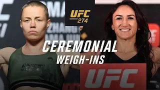 UFC 274: Ceremonial Weigh-In