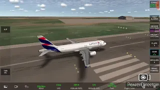 real flight simulator - como decolar e pousar um Airbus a320 mais procedimentos de check list