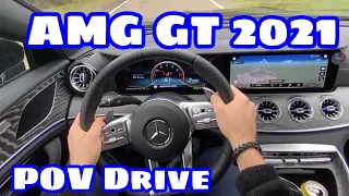 2021 Mercedes-AMG GT 53 4-Door Coupé POV Drive | AMG GT 53 Drive + Interior Sound by DriveMaTe