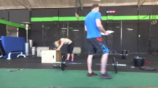 antwerp throwdown qualifier WOD 2 A & B