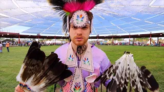 I DANCED In a Native American Powwow