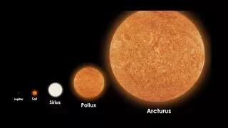 Star Size Comparison New ( 2018 )