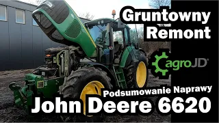 Gruby remont w JD 6620🚜 W końcu chodzi jak powinien💪 Dźwięk nowych wtryskiwaczy to jest to! 🤩