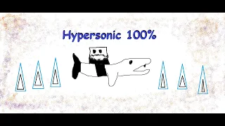 Hypersonic 100% :: Geometry Dash 2.1 :: MY FIRST EXTREME DEMON