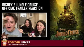 Disney's JUNGLE CRUISE (Official Trailer) The Popcorn Junkies REACTION