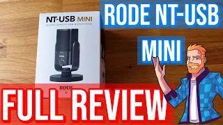 Rode NT USB Mini Microphone review and comparison to the Blue Yeti. The best USB Mic yet?