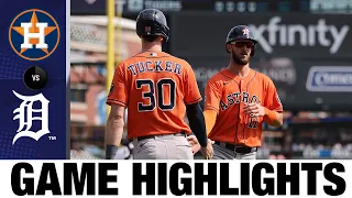 Astros vs. Tigers Game Highlights (9/14/22) | MLB Highlights