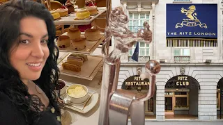 BEST AFTERNOON TEA IN LONDON Ritz edition - Luxury pastries, Traditional tea and British sandwiches!