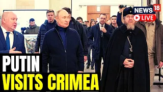 Russia Marks Anniversary Of Formal Annexation Of Crimea | Russia Vs Ukraine War Update | News18 LIVE