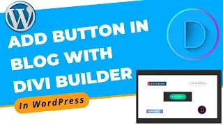 How to Add Button in Blog With Divi Builder in WordPress | Divi Page Builder Tutorial 2022