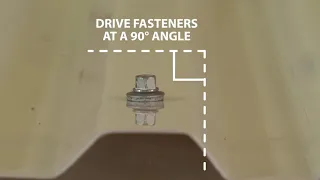 How to Fasten Corrugated Roofing Panels