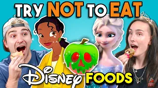 Try Not To Eat Challenge - Disney Princess Food | People Vs. Food