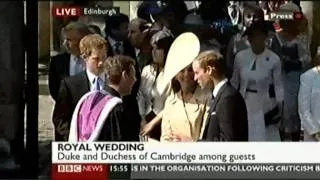 Royal Wedding: Zara Phillips Weds Mike Tindall - part 2