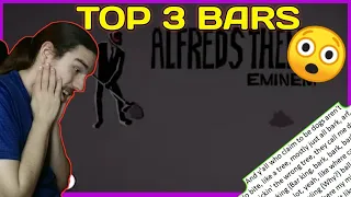 TOP 3 BARS IN Eminem - Alfred's Theme