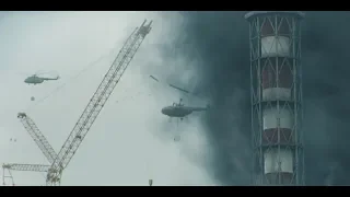 Chernobyl Episode 2 Scene | HBO | Helicopter Crashing Down!