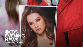 Mourners gather at Graceland for a final farewell to Lisa Marie Presley