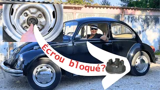 Écrou de tambour bloqué ? J'ai la solution Efficace pour votre Volkswagen Coccinelle !